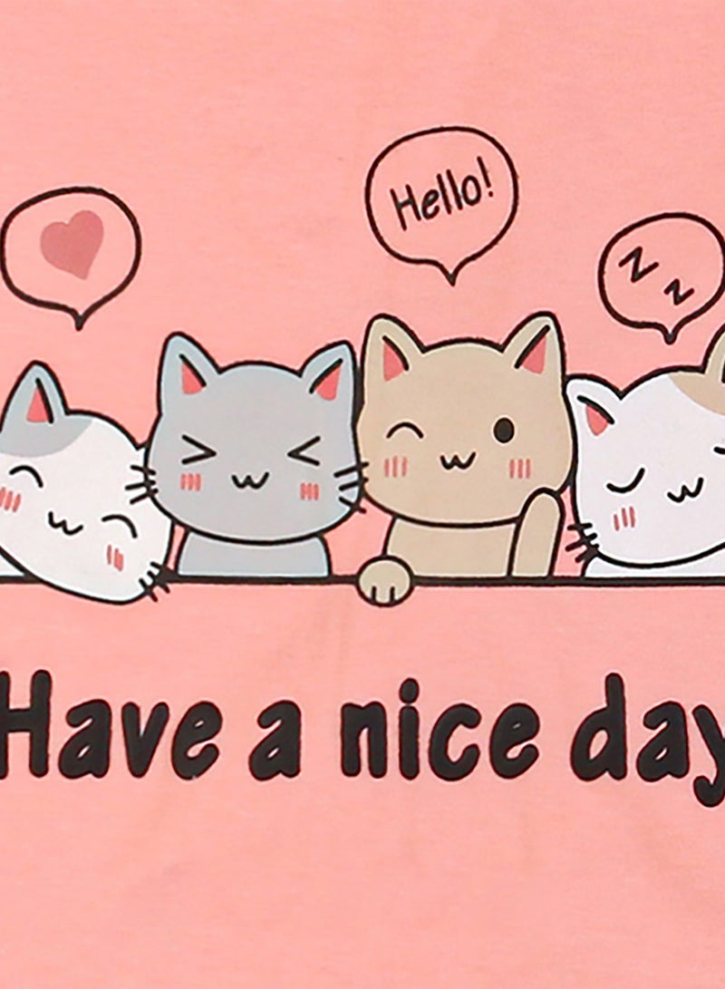 زيركون بيجامة بناتي صيفي - Image 2