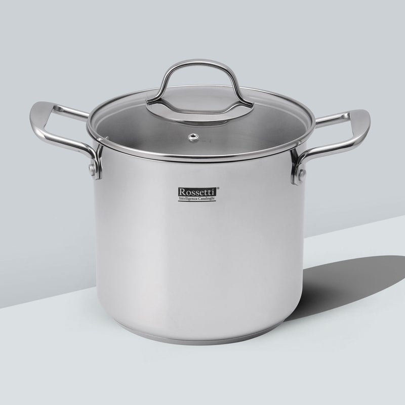Rossetti Agostini Stainless Steel Stock Pot Casserole (20x18cm)