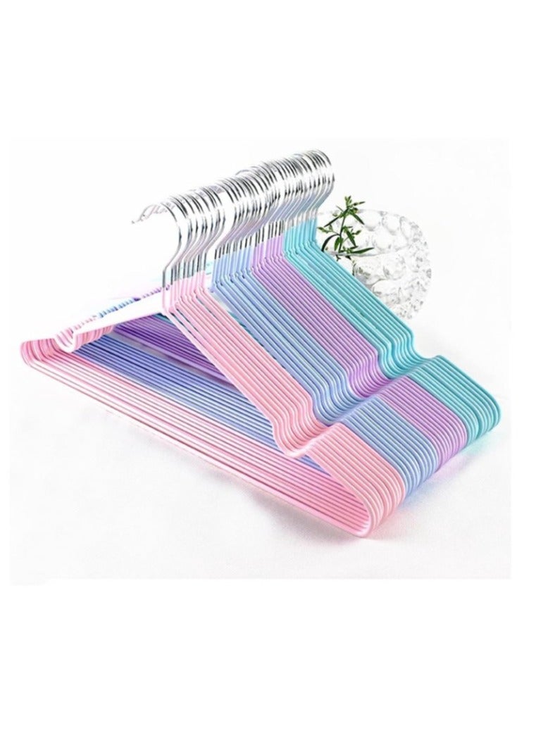 10 Pieces of Clothes Hanger 40*20 cm Household Non-Slip Metal Drying Rack for Adult - 10 Pieces Hangers Clothes, Kids Hangers, Prevent Clothes Slippage, Hangers Clothes - Image 1