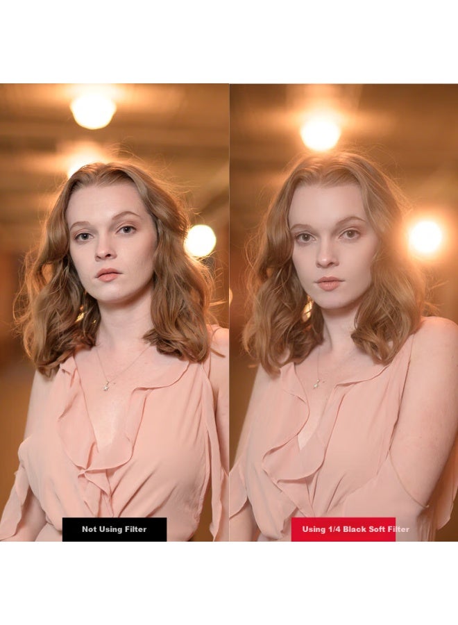 Kase مجموعة فلاتر كاس 67 مم لهاتف شاومي 14/15 ألترا وكاميرا DSLR بدون مرآة فلتر UV + فلتر CPL قطبي + فلتر ضبابي أسود 1/4 للصور الشخصية - Image 4