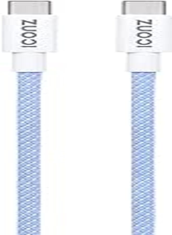 كابل Iconz من نوع USB-C إلى USB-C باللون الأزرق الداكن
