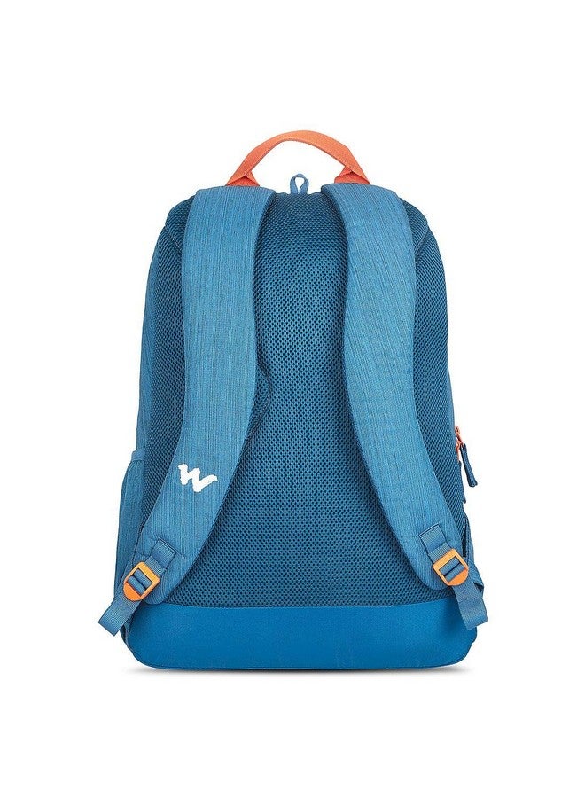 Wildcraft 44 Ltrs Blaze 3 Bike Top Blue Standard 4 Compartment Backpack (12274_Tiger_Blue)(Hxwxd : 19X13.5X10.5)(Inches) - Image 4