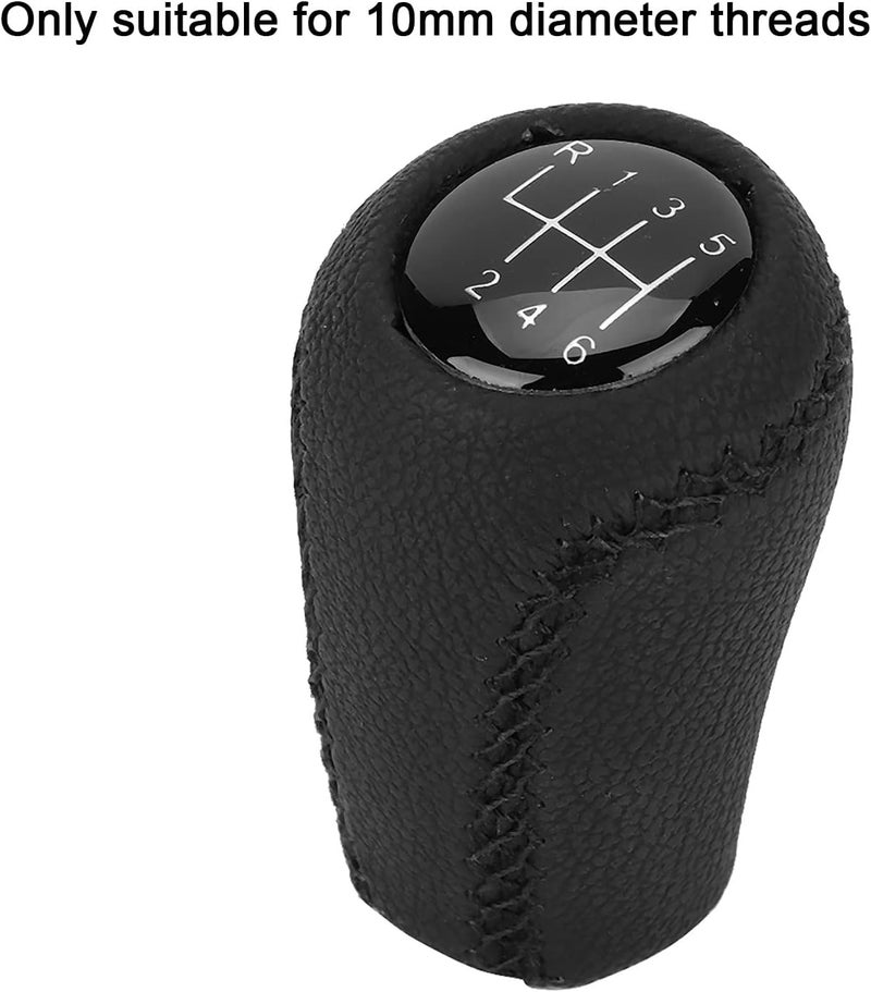 comfrt Gear Shift Handle, 5 Speed & 6 Speed Car Gear Stick Ergonomic Design Gear Shift Knob Fit for Mazda 3 BK BL 5 CR CW 6 II(6 speed) - Image 2