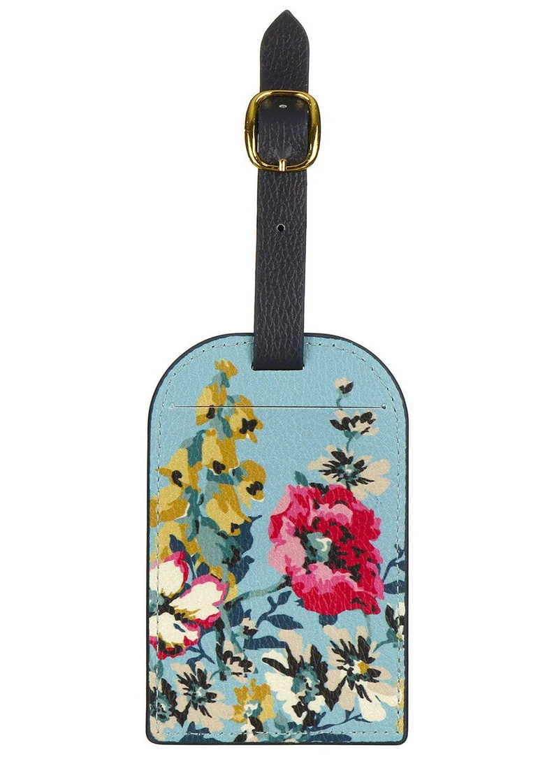 جولز Floral Luggage Tag