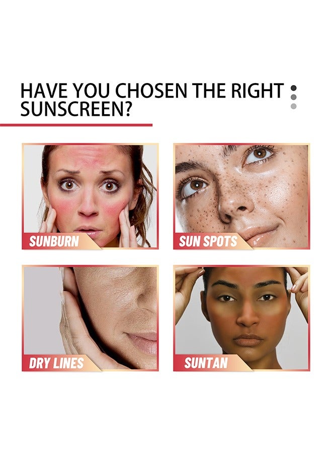 EELHOE Bio Sun Stick, SPF 50+ Haute Protection, Outdoor Protection Refreshing, Non-sticky, Moisturizing and Repairing Skin Redness and Dullness, Hyaluronic Acid Watery Sun Stick - Image 2