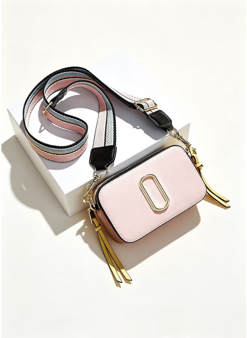 REOCLE Women's Crossbody Bag Shoulder Bag with Adjustable Wide Strap Square Camera Crossbody Purse HandBag Simple - Image 1