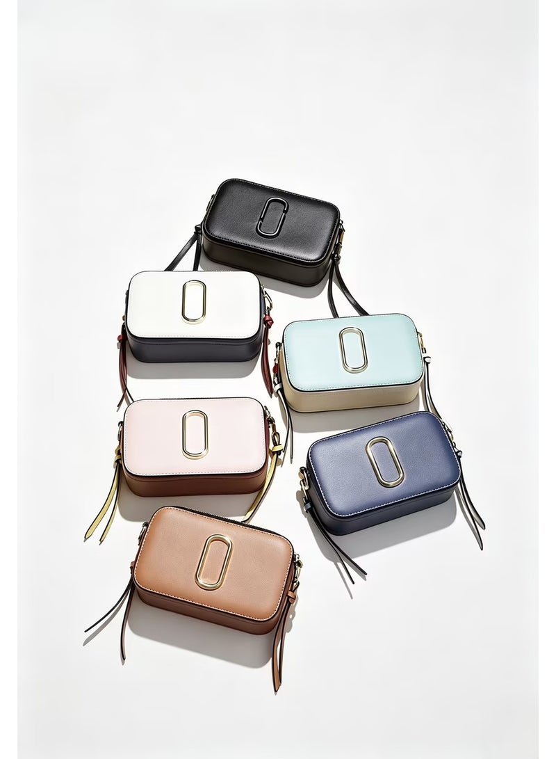 REOCLE Women's Crossbody Bag Shoulder Bag with Adjustable Wide Strap Square Camera Crossbody Purse HandBag Simple - Image 3