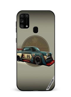 VR CREATIVE Protective Case Cover For Samsung Galaxy M31/M31 Prime Car Design Multicolour  - Image 1