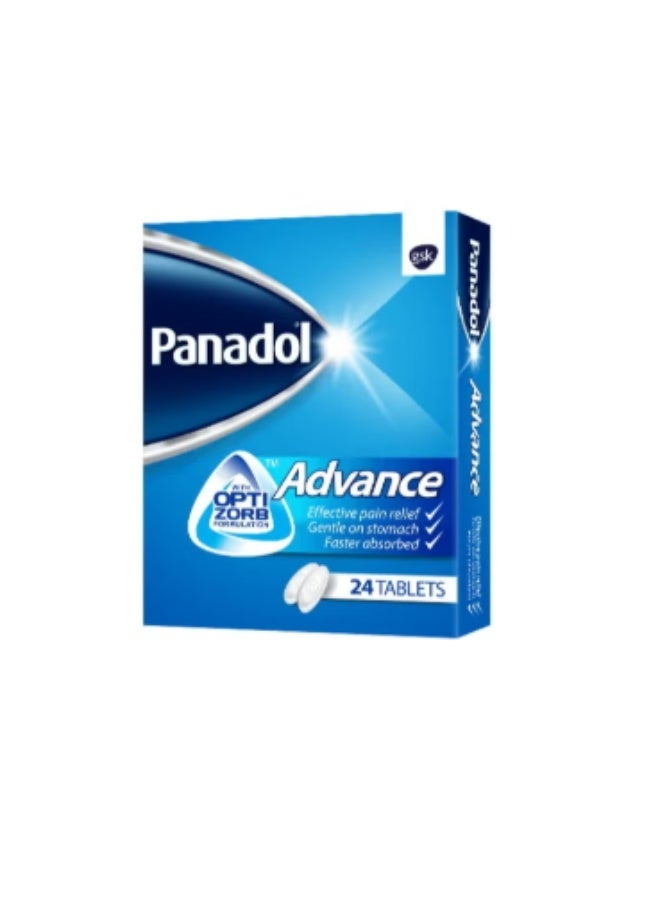 بانادول أقراص أدفانس 24 قرصًا - Image 1