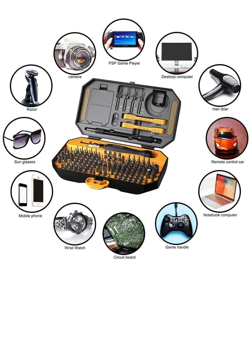 Screwdriver Set Magnetic, 145-in-1 Precision Screwdriver Set Repair Tool kit - Image 3