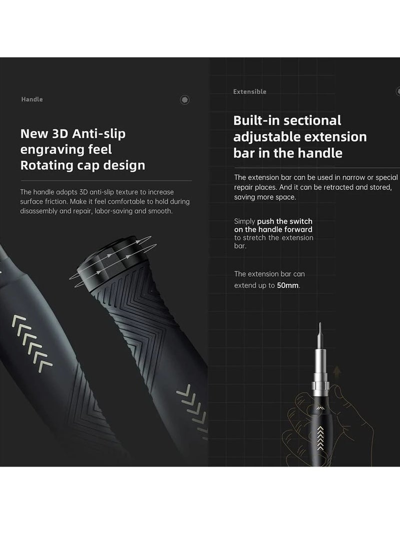 Screwdriver Set Magnetic, 145-in-1 Precision Screwdriver Set Repair Tool kit - Image 5