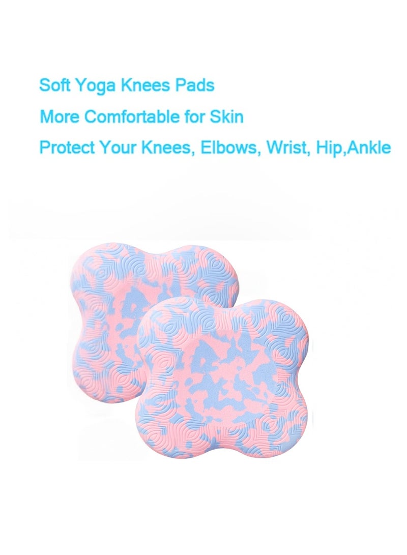 2 PCS Yoga Knee Pads Anti Slip Yoga Support Foam Pads for Women and Men, yoga kneeling pad for Protecting Knees Elbows Wrist Hands - Image 5