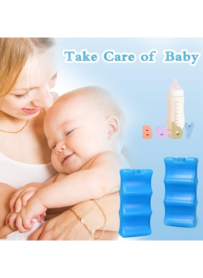 Panxxsen Panxxsen 3 Pack Breastmilk Ice Pack, Reusable Ice Packs for Breastmilk Storage, Bottle Ice Packs for Breast Milk, Baby Bottles, Meal, Keeps Breast Milk Fresh  - Image 5