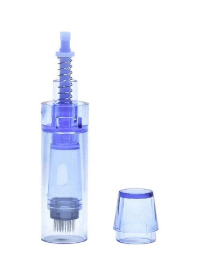 إسكدنيا رؤوس خرطوشة قلم الإبر الدقيقة بديلة إلتيما A1 مكونة من 15 قطعة شفاف/أزرق - Image 1