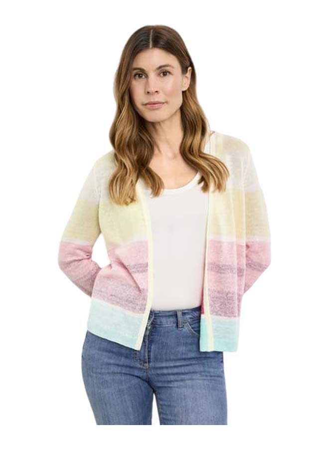 GERRY WEBER Open cardigan with colour blocking - Image 1