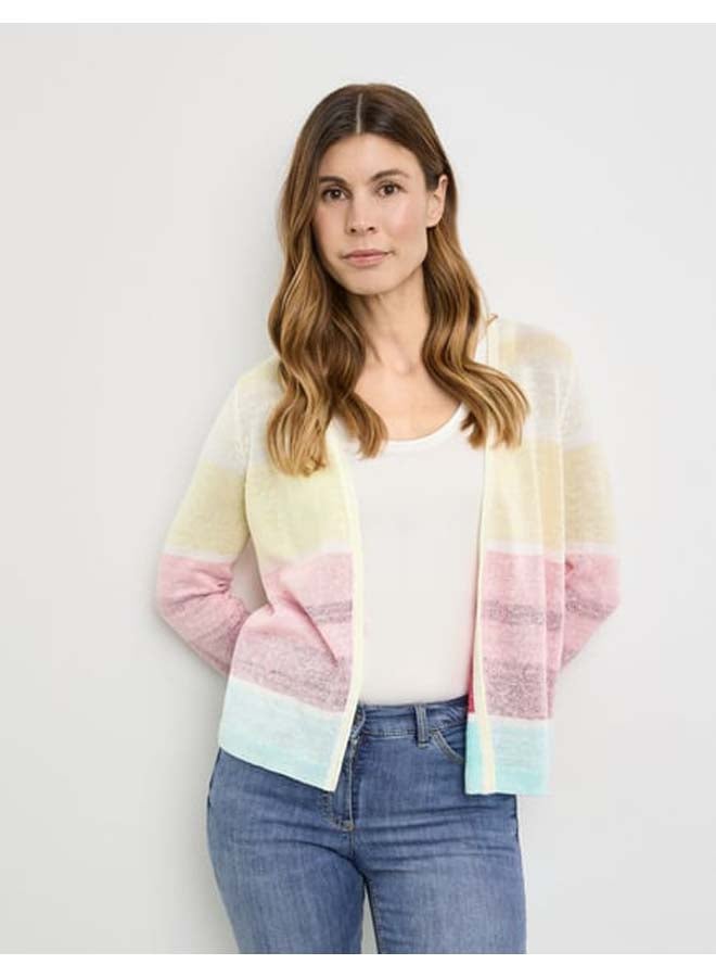 GERRY WEBER Open cardigan with colour blocking - Image 2