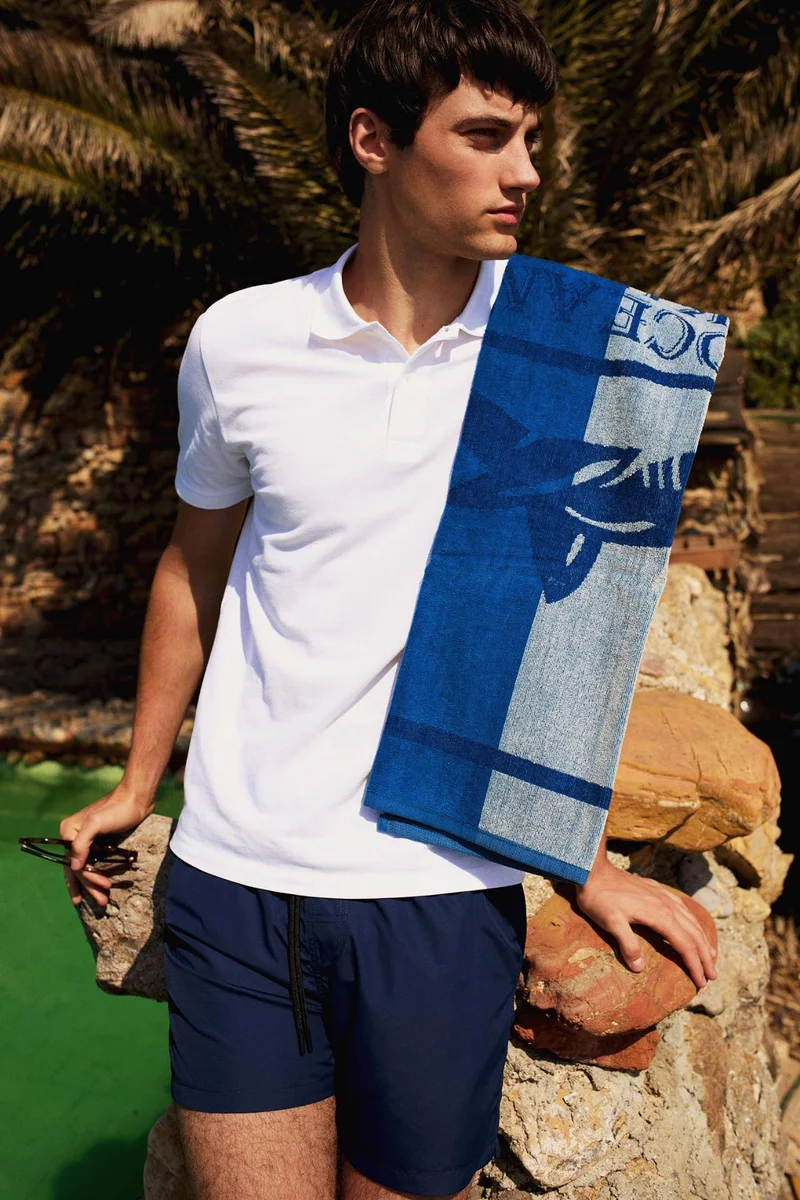 ديفاكتو Regular Fit Basic Pique Polo T-Shirt