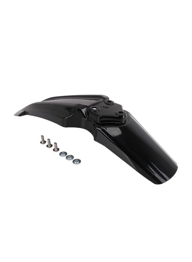 Black Front Fender Mudguard for Electric Dirt Bike - Image 5