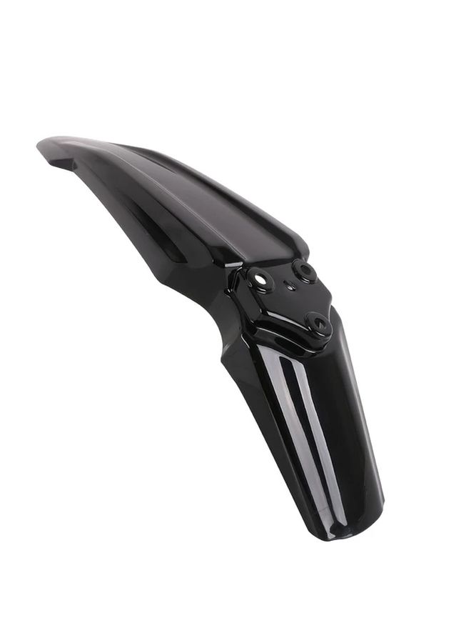 Black Front Fender Mudguard for Electric Dirt Bike - Image 3