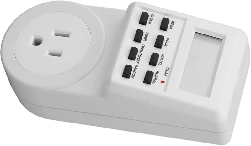 Mini Outlet Timer Digital Countdown Power Switch US Plug 120V For Home Office Kitchen Gym - Image 4