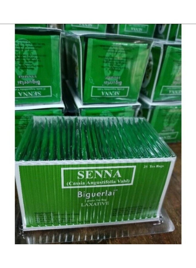 Senna Biguerlai Senna Laxative Slimming Herbal Tea  - Image 3