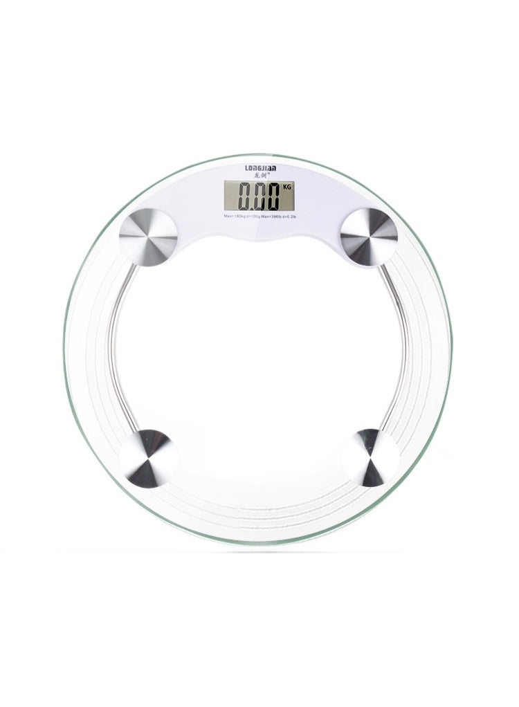 Generic Digital Electronic Balance Is Made Of Thick And Strong Glass Weighing Up To 180 Kg - Image 1