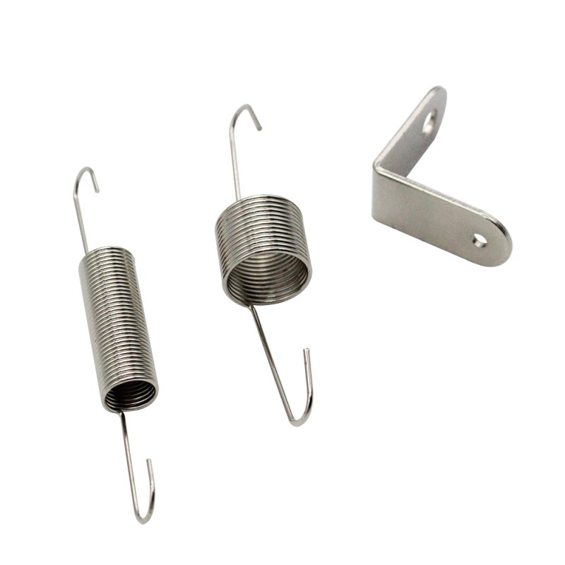 Chrome Throttle Return Spring Bracket & Dual Springs for SBC BBC Chevy Ford 302 350 - Image 2