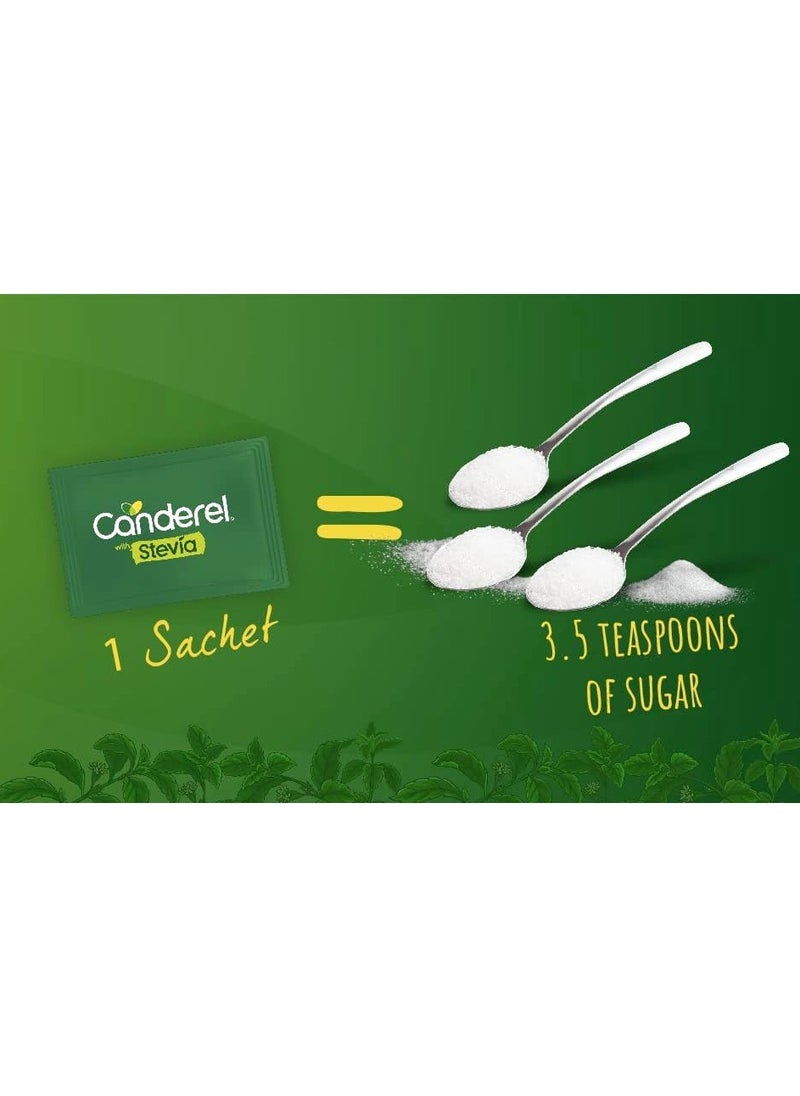 Canderel - Stevia Sweetener 100 Sachet 200 G - Image 1