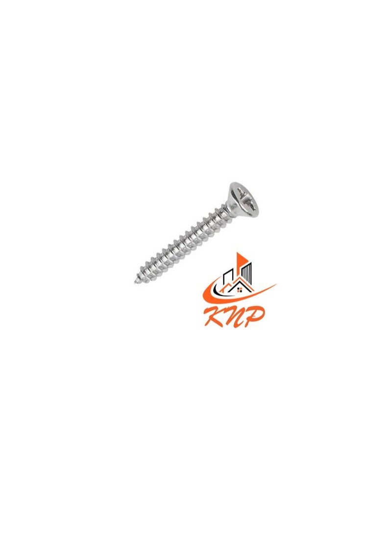 KNP KNP Countersunk Self-Tap Screws - Pack of 200 (1/2" x 6g) - Image 2