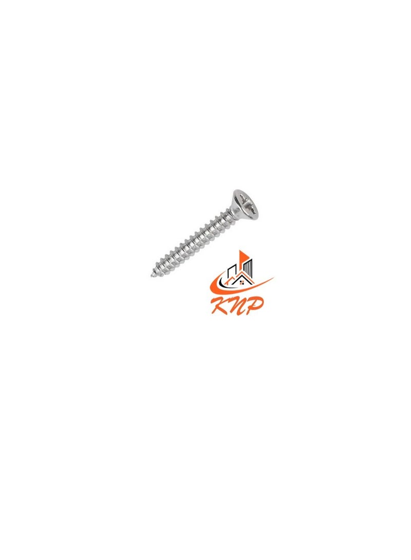 KNP KNP Countersunk Self-Tap Screws - Pack of 200 (1/2" x 6g) - Image 3