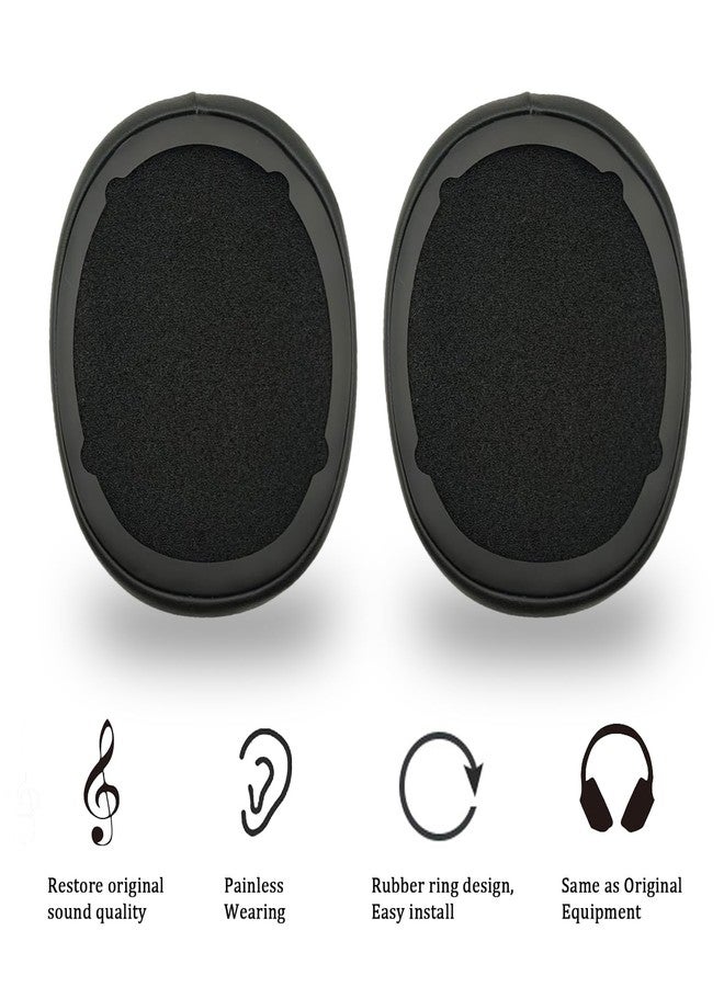 Niukeke Replacement Cooling-Gel Ear Pads for Skullcandy Crusher Wireless/Evo/ANC Hesh 3/EVO/ANC, Headphones Earpad Cushions, Headset Ear Covers Also Fit Skullcandy Venue Wireless Headphones-CG Black - Image 4