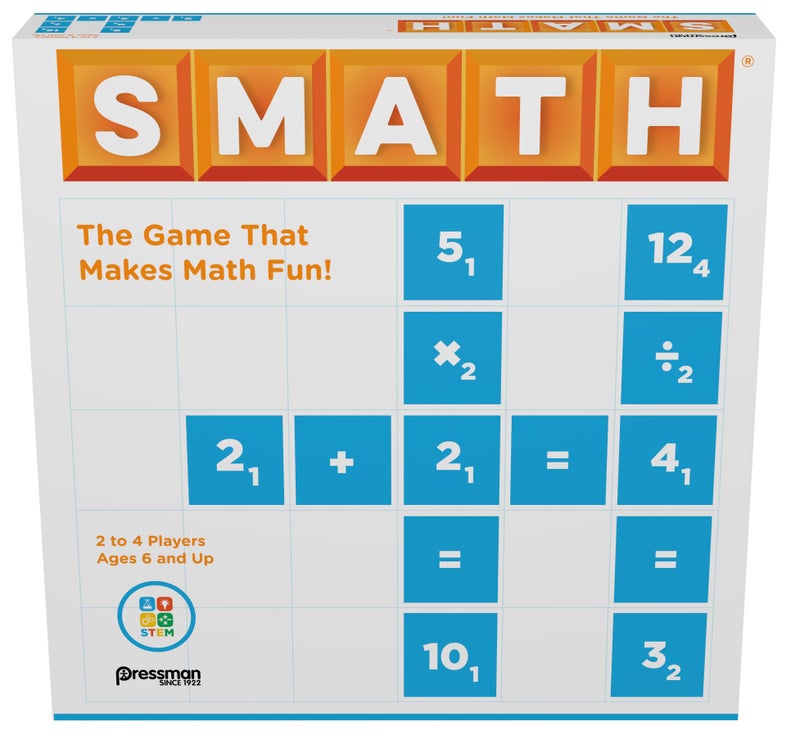 Pressman SMATH The Game That Makes Math Fun Multicolor 5 - Image 3