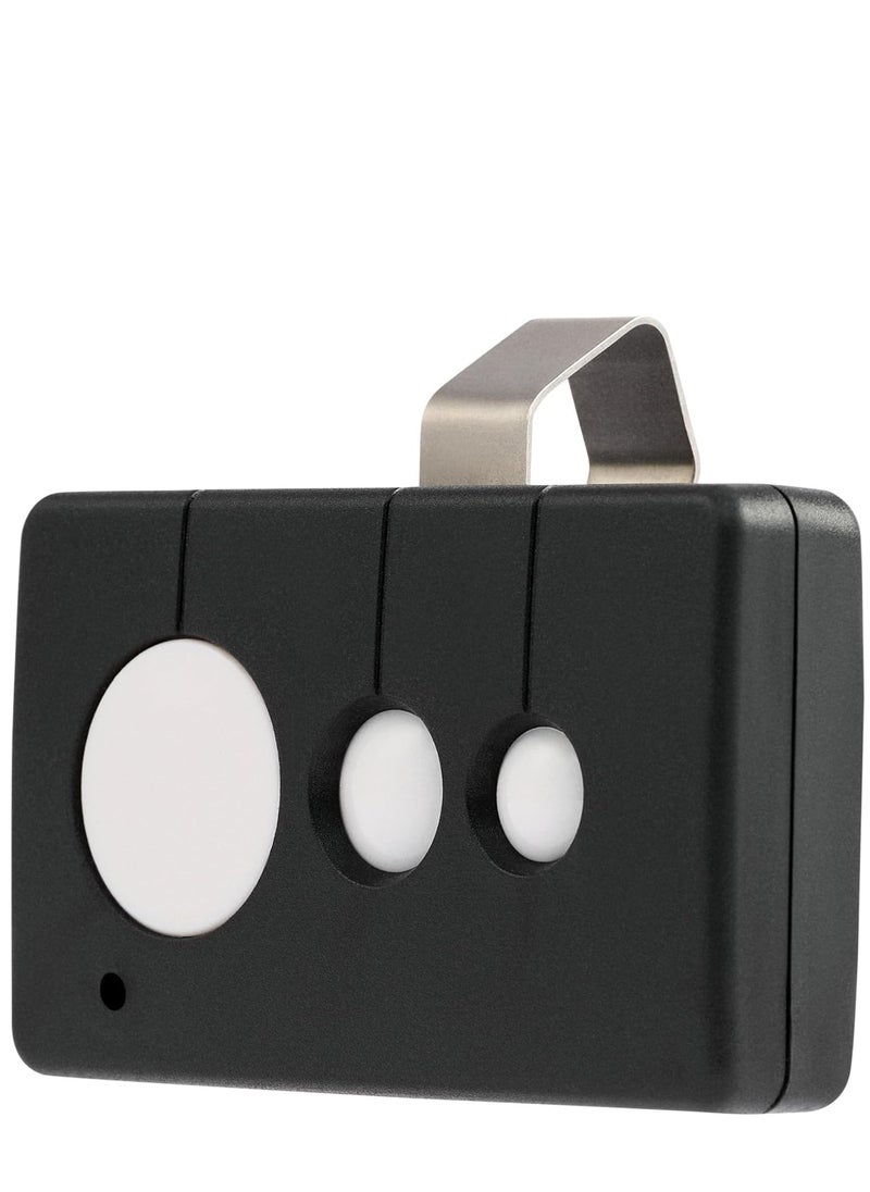 KASTWAVE - WCR1 Gate Opener Remote Control, 433.92 MHz Gate Clicker with 100' Range Visor Clip, 3 in 1 Programmable Universal Gate Remote Wireless Key for Automatic Swing & Sliding Gate Opener Garage Opener - Image 1