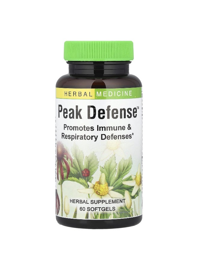 Herbs Etc., Peak Defense™, 60 Softgels (Packaging may vary) - Image 1