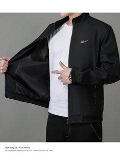 Warrior New Casual Fashionable Stand Collar Jacket  - Image 3