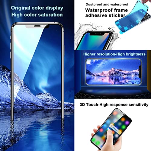 EFAITHFIX for iPhone Xs MAX LCD Screen Replacement 6.5 Inch Assembly Display 3D Touch Screen Digitizer with Repair Tools Kit Tempered Glass Waterproof Adhesive for A1921, A2101, A2102, A2103, A2104 - Image 4