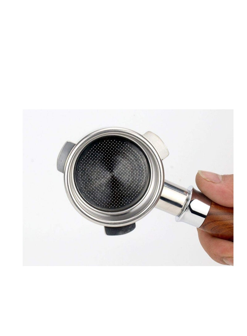 SYOSI Coffee Non Pressurized Filter Basket Fit for Breville/ Sage 870/ 875/ 878/ 880 Barista Series Coffee Machines 2 Cups Coffee 54mm Bottomless Portafilter Coffee Filter Basket  - Image 3