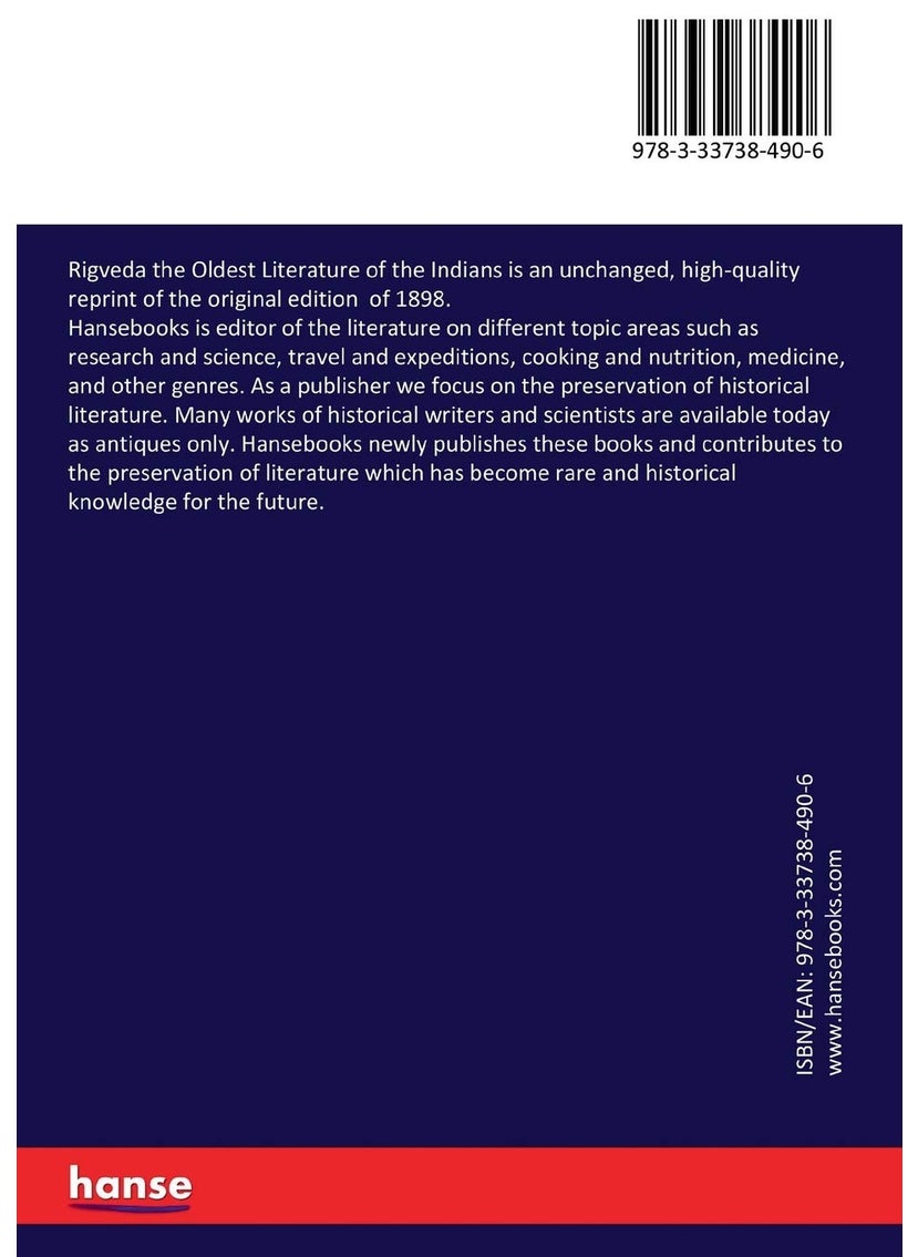 Rigveda the Oldest Literature of the Indians  - Image 2
