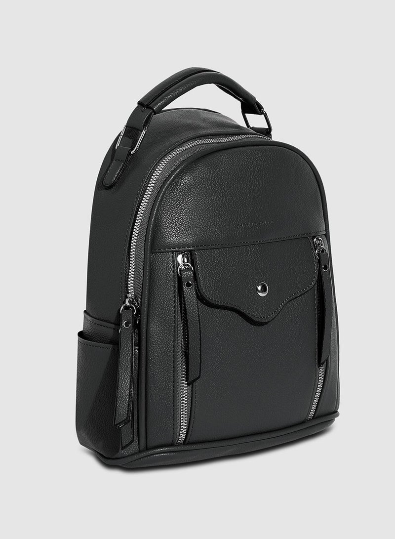 Haute Sauce Everyday Essentials Mini Backpack - Black - Image 2