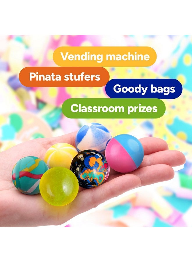 Entervending Bouncy Balls Assorted Bulk Toys Pack 50psc 1.26inch 32mm - Super Ball for Toddlers and Adults Party Favors Pinata Filler Goodie Bags Stuffers for Kids Treasure Box Toys for Classroom Carnival Prizes - Image 3