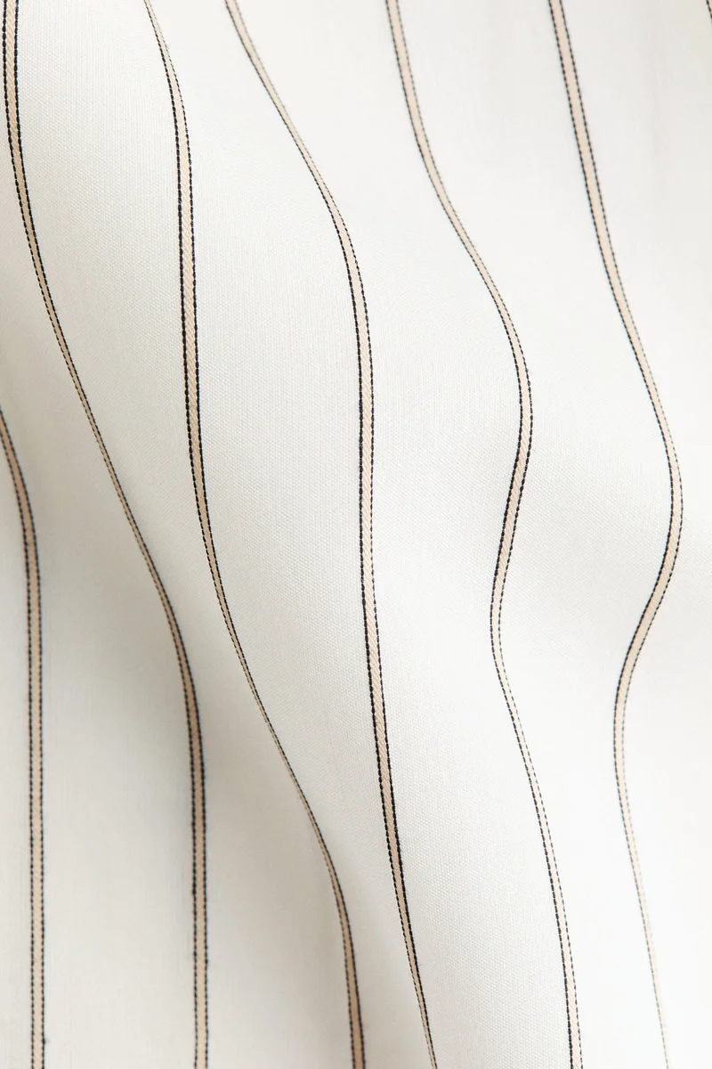 H&M Tie-detail shirt dress