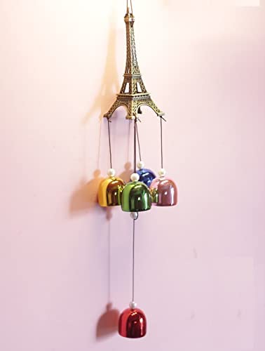 Qwick Click Metal Wind Chimes for Home Balcony Garden Positive Energy, Home Decor Hanging - Image 2