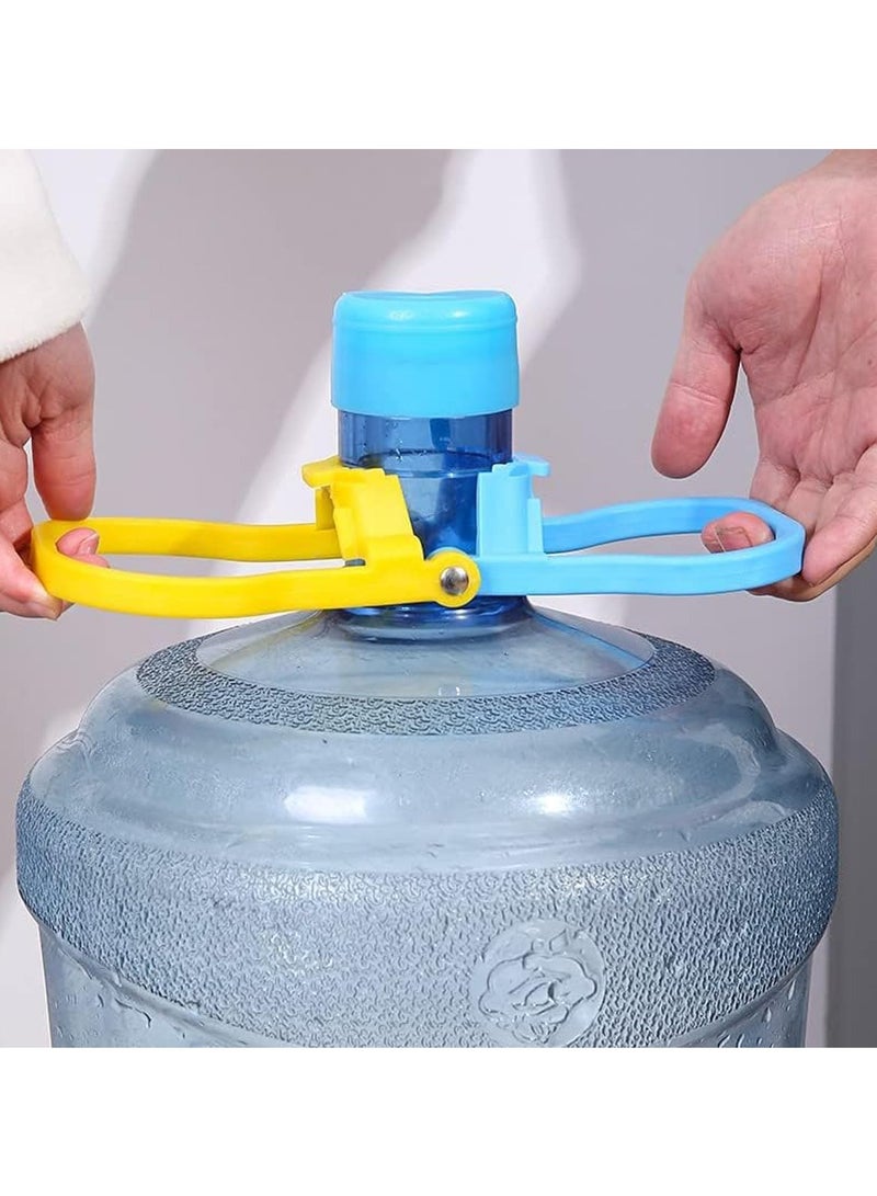 Gallon Water Bottle Holder Purified Drinking Water Jug Caps Carrier Lift Labor Energy Saving Ergonomic Grip Handle Carrier Non-Slip Holder Lifter Heavy Duty Clip, 2Pcs  - Image 2