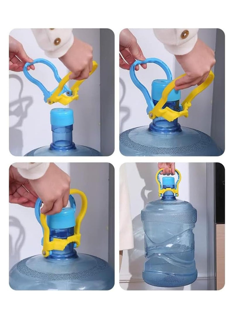 Gallon Water Bottle Holder Purified Drinking Water Jug Caps Carrier Lift Labor Energy Saving Ergonomic Grip Handle Carrier Non-Slip Holder Lifter Heavy Duty Clip, 2Pcs  - Image 3