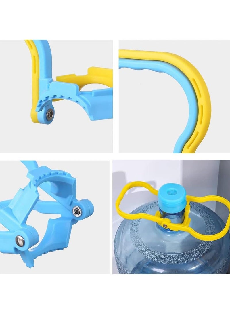 Gallon Water Bottle Holder Purified Drinking Water Jug Caps Carrier Lift Labor Energy Saving Ergonomic Grip Handle Carrier Non-Slip Holder Lifter Heavy Duty Clip, 2Pcs  - Image 4