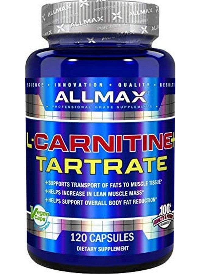 أولماكس نيوتريشن ALLMAX Nutrition L-Carnitine + Tartrate، 120 كبسولة - Image 4