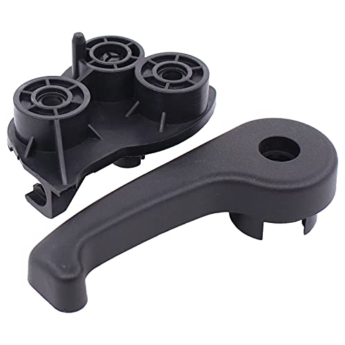 ApplianPar Hood Latch Release Handle and Base for Azera 2012-2017 Elantra 2011-2016 Sonata 2011-2019 for Veloster 2012-2017 Optima 2011-2017 Sorento 2011-2015 - Image 1
