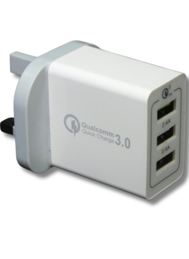 TUTONICA fast charging adapter for mobiles and other equipment's with cable combo - Image 1