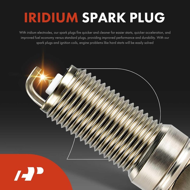 A-Premium Ignition Coil Pack and Iridium Spark Plugs Set - Image 3