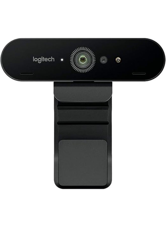 Logitech Brio 4k Ultra HD Webcam with 5x Digital Zoom - 960-001106 Black - Image 1
